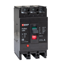 Выключатель автоматический 3п 16А 15кА LS63 ProPact EKF mccb-63-15-3-16-ls