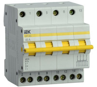 Выключатель-разъединитель трехпозиционный 4п ВРТ-63 40А IEK MPR10-4-040