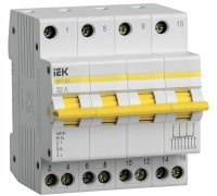 Выключатель-разъединитель трехпозиционный 4п ВРТ-63 32А IEK MPR10-4-032