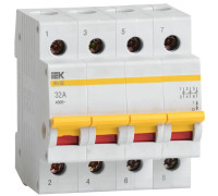 Выключатель нагрузки ВН-32 32А/4П IEK MNV10-4-032