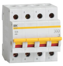 Выключатель нагрузки ВН-32 32А/4П IEK MNV10-4-032