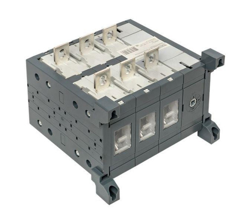 Рубильник 3п 315А реверсивный без рукоятки управления TwinBlock EKF tb-s-315-3p-rev