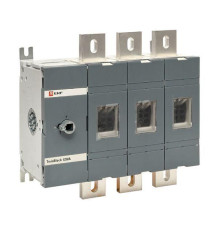 Рубильник 3п 1250А без рукоятки управления TwinBlock PROxima EKF tb-s-1250-3p