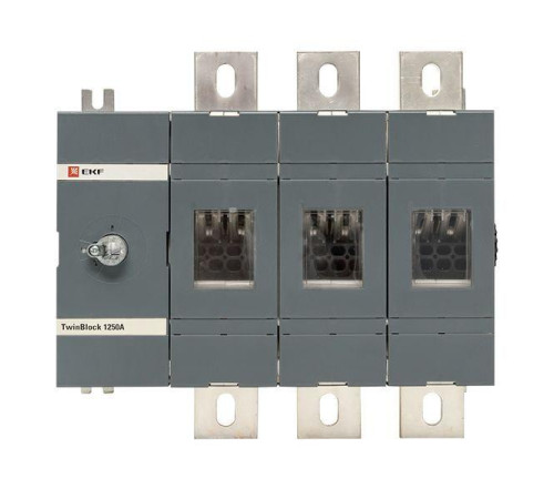 Рубильник 3п 1250А без рукоятки управления TwinBlock PROxima EKF tb-s-1250-3p