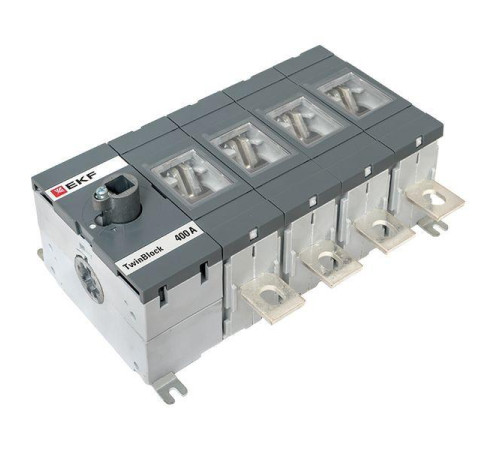 Рубильник 4п 400А без рукоятки управления TwinBlock EKF tb-s-400-4p