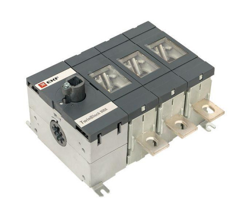 Рубильник 3п 800А без рукоятки управления TwinBlock PROxima EKF tb-s-800-3p