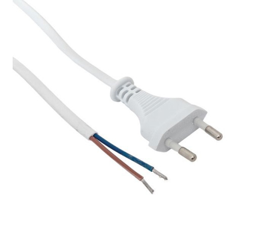 Шнур для бра с выключателем 2м 2х0.5кв.мм EKF ASB-610