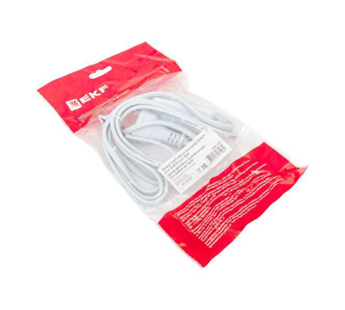 Шнур для бра с выключателем 2м 2х0.5кв.мм EKF ASB-610