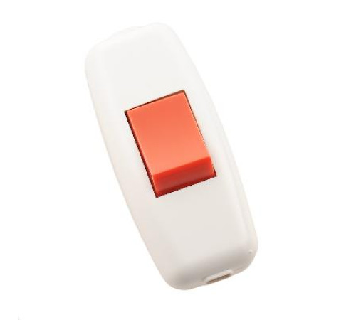 Выключатель для бра Accessories навесной бел./красн. LEZARD 715-1101-611 Выключатель для бра Accessories навесной бел./красн. LEZARD 715-1101-611