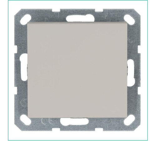 Выключатель 1-кл. 10А IP20 механизм тауп Jasmart G3011T