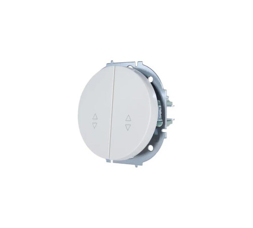 Выключатель проходной 2-кл. СП OSEN 10А IP20 механизм бел. LEZARD 743-0288-106