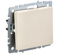 Выключатель 1-кл. СП BRITE ВС10-1-0-БрКр 10А беж. IEK BR-V10-0-10-K10