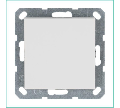 Выключатель 1-кл. 10А IP20 механизм бел. глянцевый Jasmart G3011W
