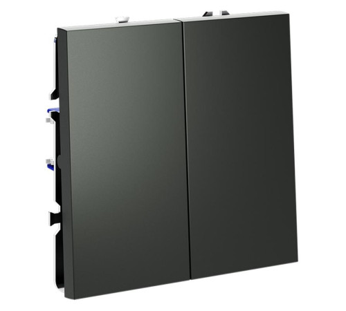 Выключатель 2-кл. СП S70 10А механизм титан Voltum VLS020106