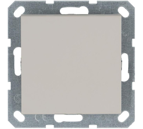 Переключатель проходной 1-кл. 10А IP20 механизм тауп Jasmart G3012T