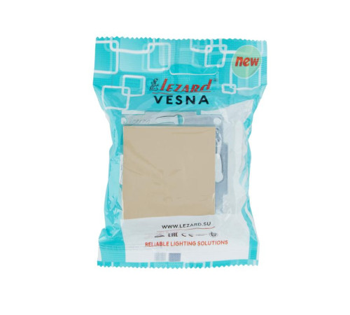 Выключатель VESNA зол. LEZARD 742-3688-100