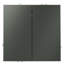 Переключатель проходной 2-кл. СП S70 10А механизм титан Voltum VLS020306
