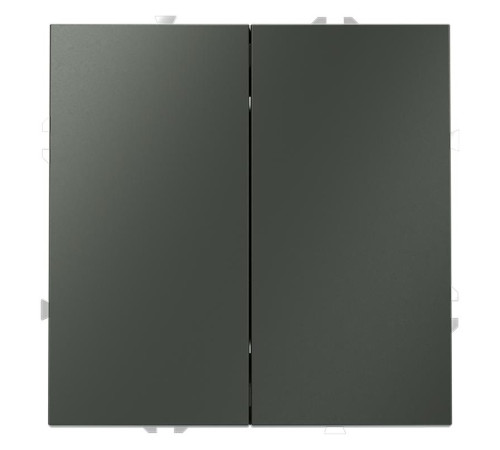 Переключатель проходной 2-кл. СП S70 10А механизм титан Voltum VLS020306