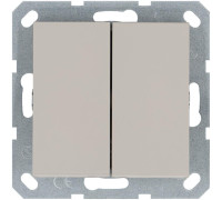 Выключатель 2-кл. 10А IP20 механизм тауп Jasmart G3023T