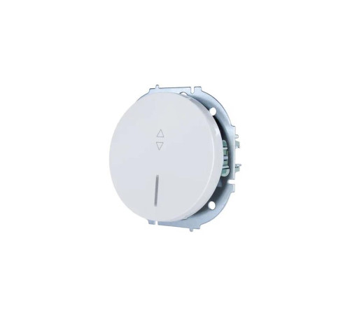 Выключатель проходной 1-кл. СП OSEN 10А IP20 с подсветкой механизм бел. LEZARD 743-0288-114