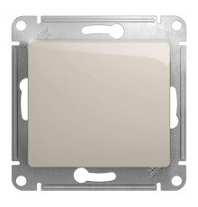 Переключатель проходной 1-кл. СП Glossa 10А IP20 (сх. 6) 10AX механизм молочн. SE GSL000961