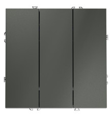 Выключатель 3-кл. СП S70 10А механизм титан Voltum VLS030106