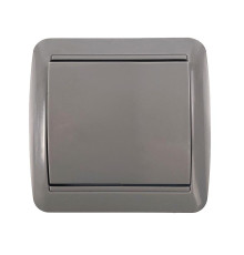 Выключатель 1-кл. ОП Клио 10А IP44 сер. UNIVersal К2221-Gr