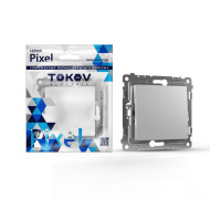 Переключатель перекрестный 1-кл. СП Pixel IP20 механизм алюм. TOKOV ELECTRIC TKE-PX-P1R-C03