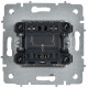 Выключатель 2-кл. СП BRITE ВС10-2-0-БрАБ 10А механизм арктич. бел. IEK BR-V20-0-10-K91