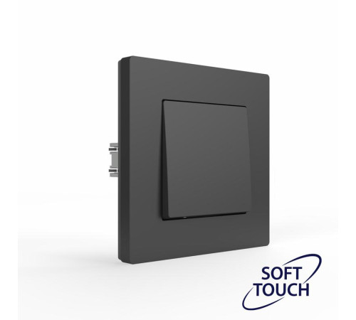 Переключатель перекрестный 1-кл. СП Pixel IP20 механизм карбон TOKOV ELECTRIC TKE-PX-P1R-C14