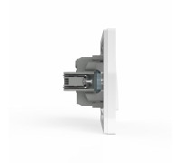 Переключатель перекрестный 1-кл. СП Pixel IP20 механизм бел. TOKOV ELECTRIC TKE-PX-P1R-C01