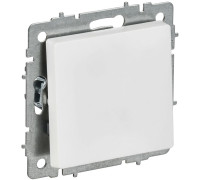 Выключатель 1-кл. СП BRITE ВС10-1-0-БрАБ 10А механизм арктич. бел. IEK BR-V10-0-10-K91