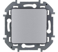 Выключатель 1-кл. Inspiria 10А IP20 250В 10AX механизм алюм. Leg 673602