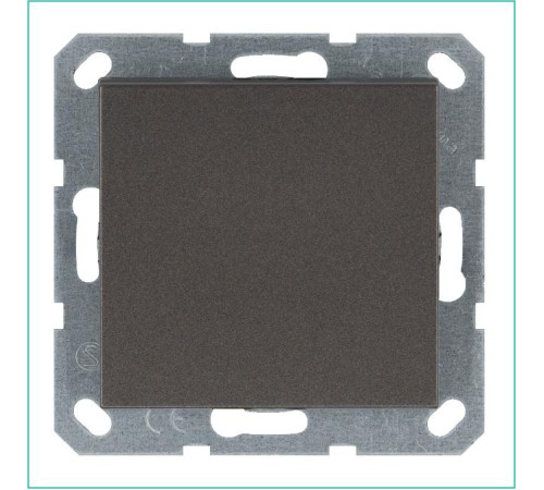 Выключатель 1-кл. 10А IP20 механизм мокко Jasmart G3011Z