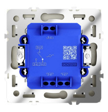Переключатель проходной 1-кл. СП S70 10А механизм шелк Voltum VLS010304