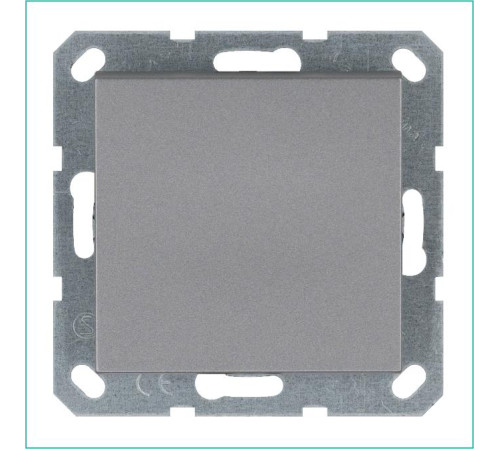 Выключатель 1-кл. 10А IP20 механизм алюм. Jasmart G3011S