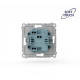 Переключатель 1-кл. СП Pixel IP44 механизм карбон TOKOV ELECTRIC TKE-PX-P1-C14-IP44