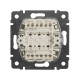 Переключатель проходной 2-кл. СП Valena 10А IP31 250В механизм бел. IEK 774408