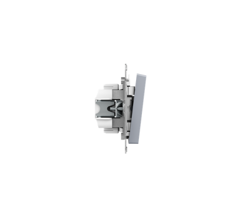 Выключатель 1-кл. СП Эпика механизм алюм. EKF UP1-SWA-10