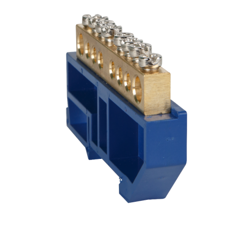 Шина нулевая с изолятором OptiKit BB-D-N-DIN-4-6х9 син. КЭАЗ 277854