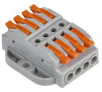 Клемма строительно-монтажная СМК 222-4144P (уп.4шт) IEK UKZ20-4144P-004