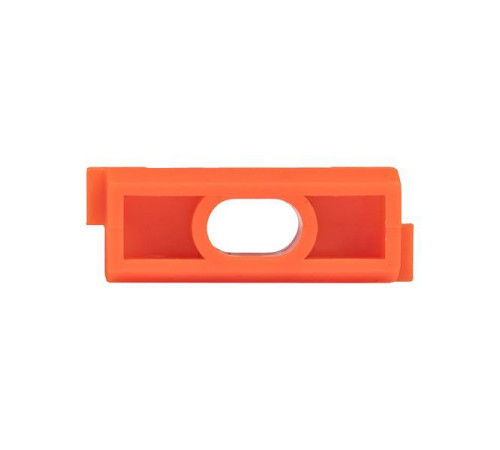 Держатель для труб (клипса) d16мм оранж. (уп.10шт) Plast EKF derj-z-16o
