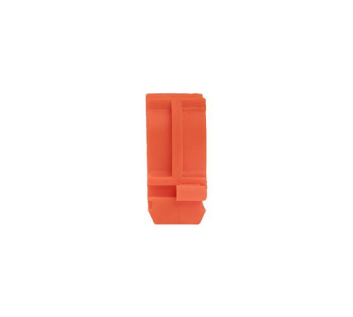 Держатель для труб (клипса) d16мм оранж. (уп.10шт) Plast EKF derj-z-16o