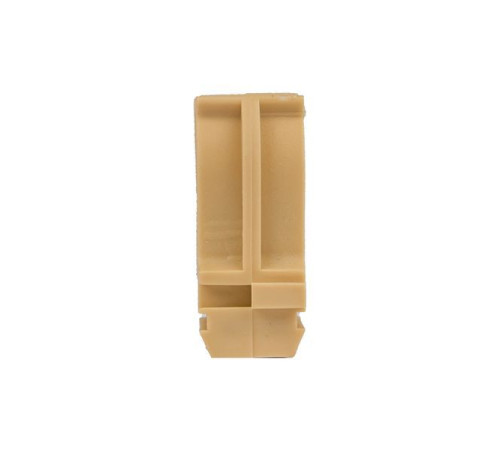 Держатель для труб (клипса) d20мм свет. дерево (уп.10шт) Plast EKF derj-z-20w